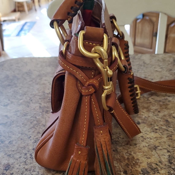 Dooney & Bourke Tan Satchel - Picture 4 of 6